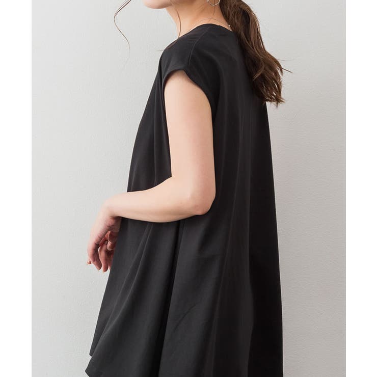 アシメフレンチスリーブカットソー | atONE | 詳細画像22 