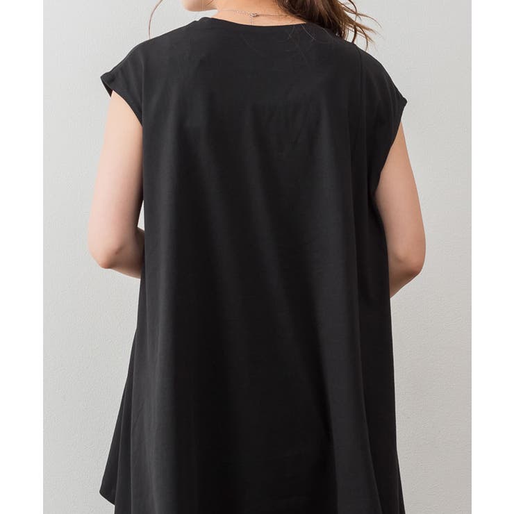 アシメフレンチスリーブカットソー | atONE | 詳細画像23 