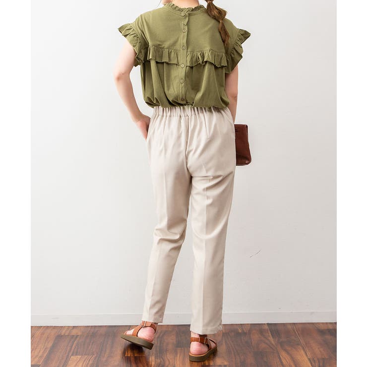 前後2WAYフリルブラウス風カットソー | atONE | 詳細画像29 