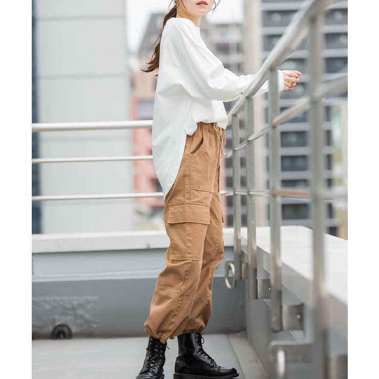 天竺ラウンドヘムロンTシャツ | atONE | 詳細画像28 