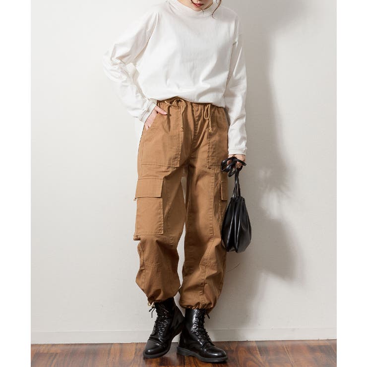 天竺ラウンドヘムロンTシャツ | atONE | 詳細画像30 