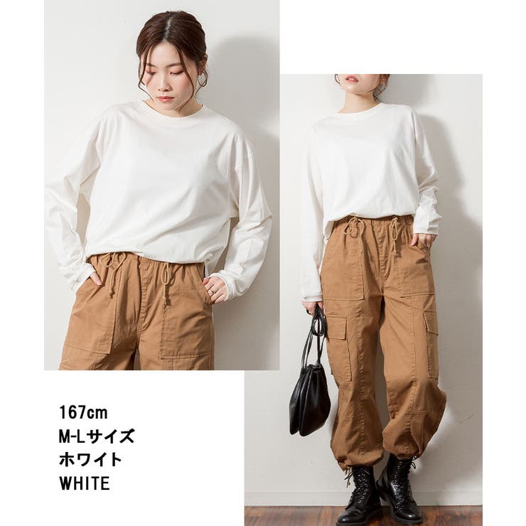 天竺ラウンドヘムロンTシャツ | atONE | 詳細画像7 