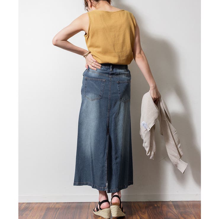 ボートネックワッフルタンクトップ | atONE | 詳細画像46 