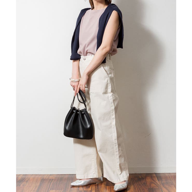 ボートネックワッフルタンクトップ | atONE | 詳細画像52 