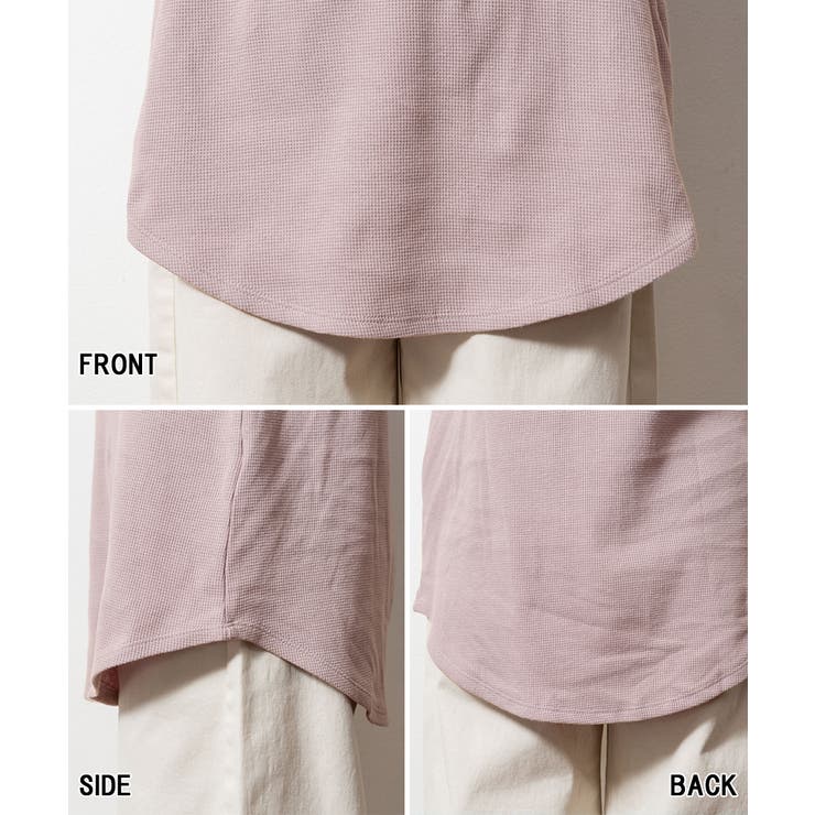 ボートネックワッフルタンクトップ | atONE | 詳細画像66 