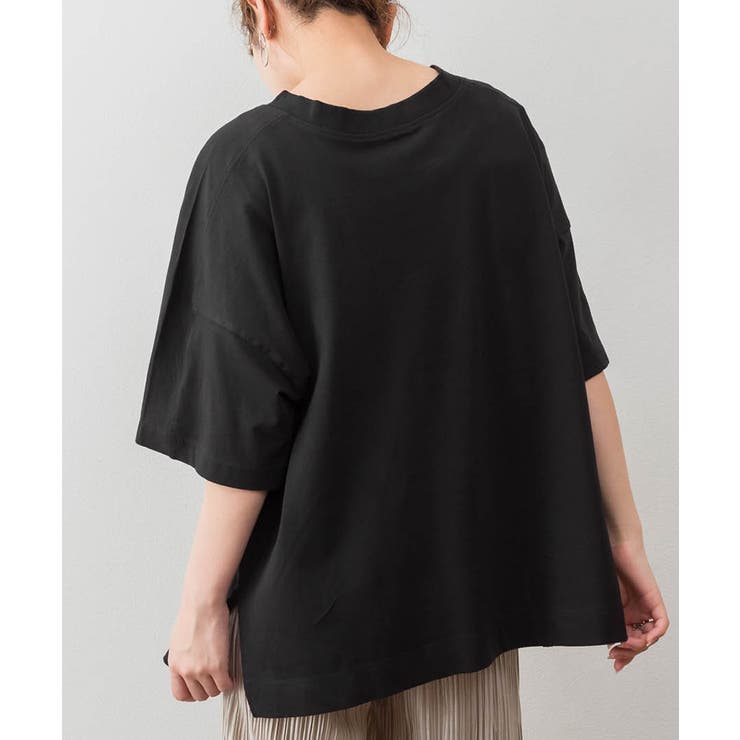 前後2WAYビックシルエットTシャツ | atONE | 詳細画像11 