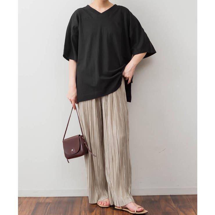 前後2WAYビックシルエットTシャツ | atONE | 詳細画像12 