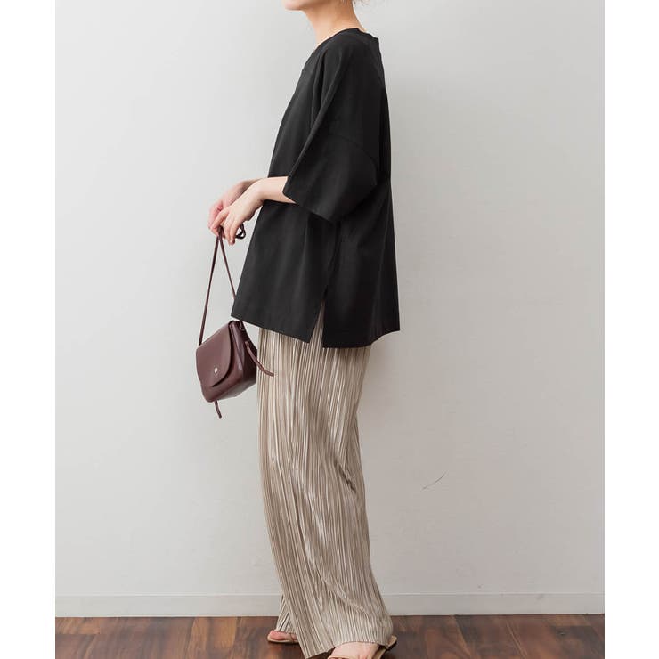 前後2WAYビックシルエットTシャツ | atONE | 詳細画像13 