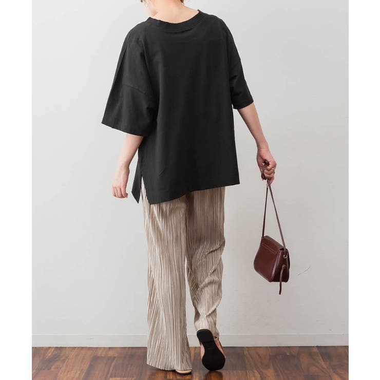 前後2WAYビックシルエットTシャツ | atONE | 詳細画像14 