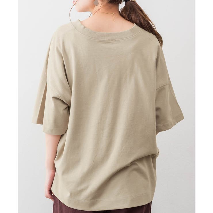 前後2WAYビックシルエットTシャツ | atONE | 詳細画像18 