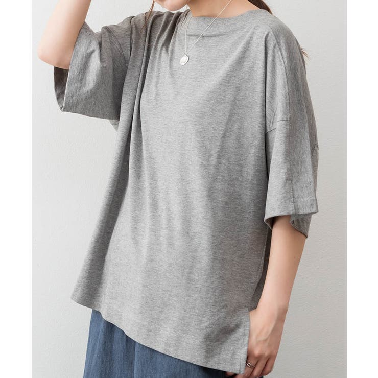 前後2WAYビックシルエットTシャツ | atONE | 詳細画像23 