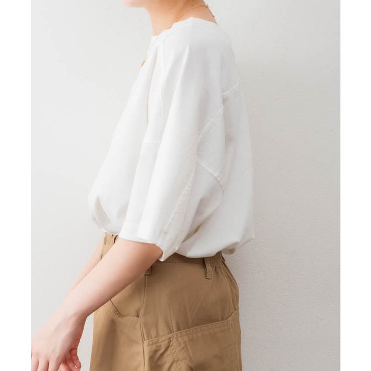 前後2WAYビックシルエットTシャツ | atONE | 詳細画像31 