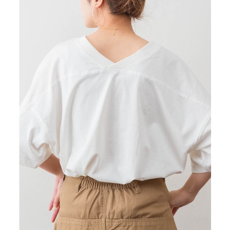 前後2WAYビックシルエットTシャツ | atONE | 詳細画像32 