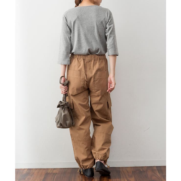 ボートネック七分袖プルオーバー | atONE | 詳細画像36 