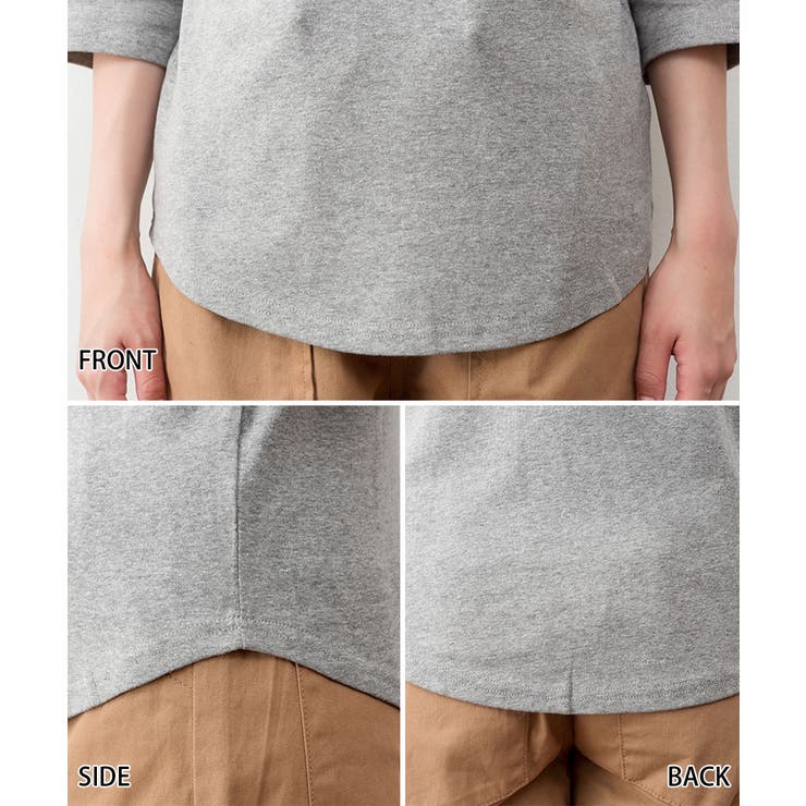 ボートネック七分袖プルオーバー | atONE | 詳細画像48 