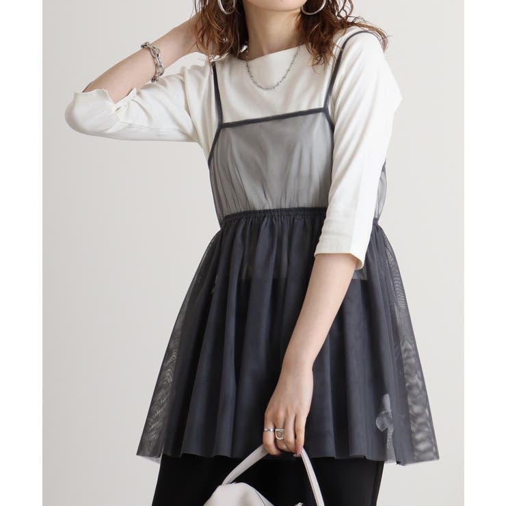 ボートネック七分袖プルオーバー | atONE | 詳細画像53 