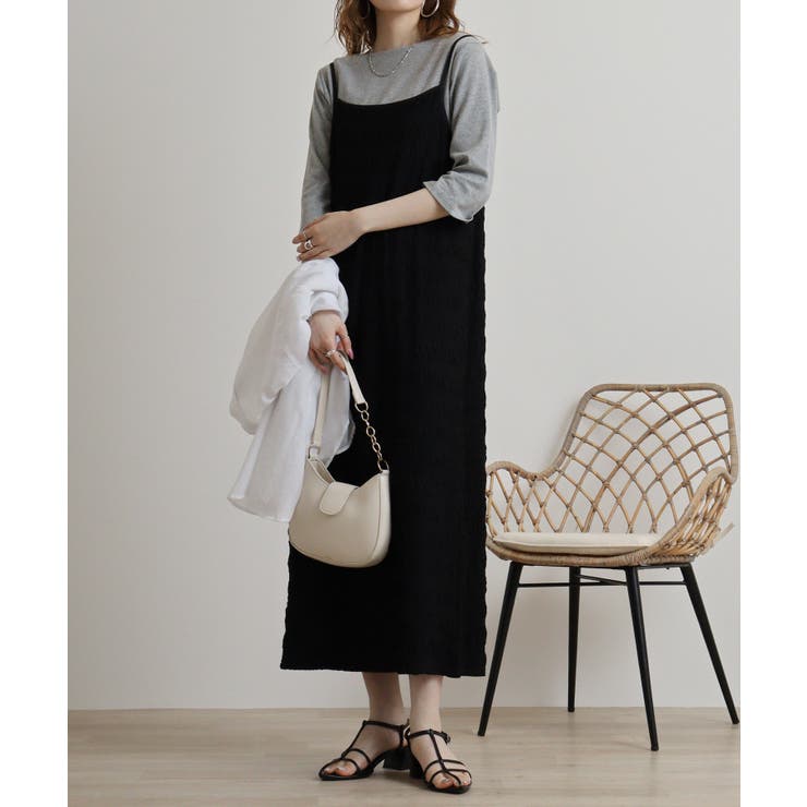 ボートネック七分袖プルオーバー | atONE | 詳細画像68 