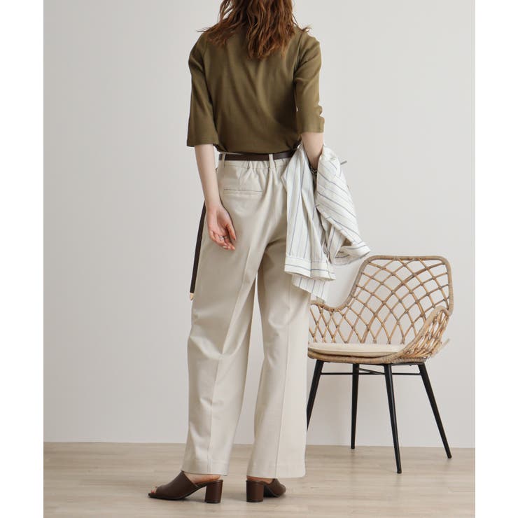 ボートネック七分袖プルオーバー | atONE | 詳細画像81 