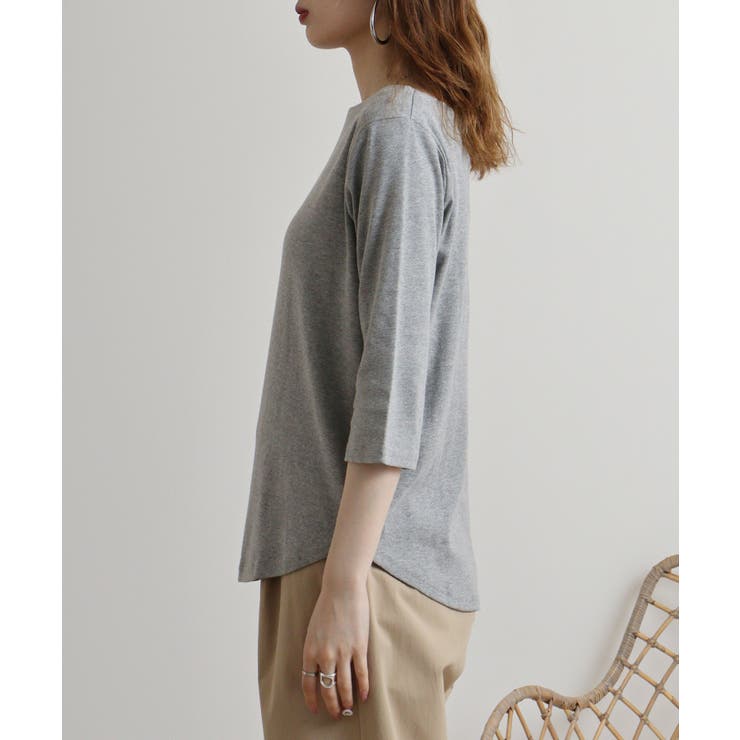 ボートネック七分袖プルオーバー | atONE | 詳細画像84 