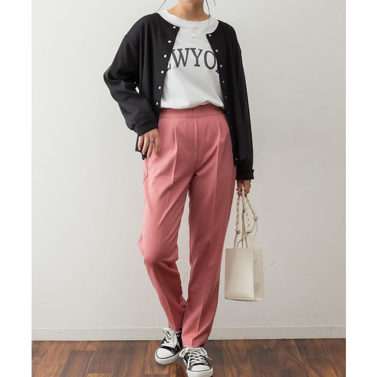 パールボタンクルーネックカーディガン | atONE | 詳細画像19 