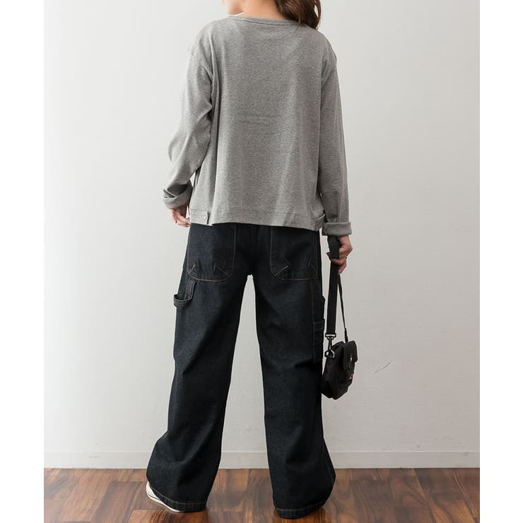 パールボタンクルーネックカーディガン | atONE | 詳細画像42 