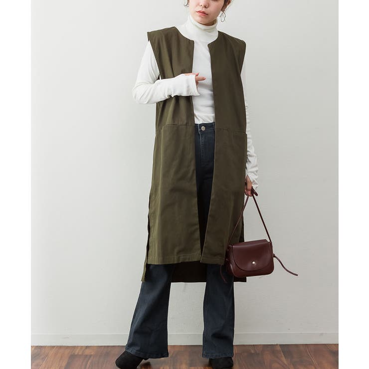 ハイネック指穴カットソー | atONE | 詳細画像13 