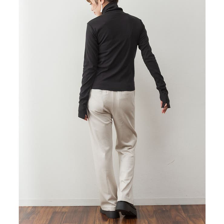 ハイネック指穴カットソー | atONE | 詳細画像22 