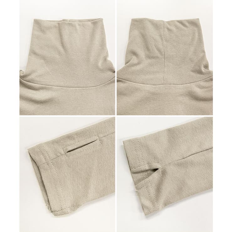 ハイネック指穴カットソー | atONE | 詳細画像50 