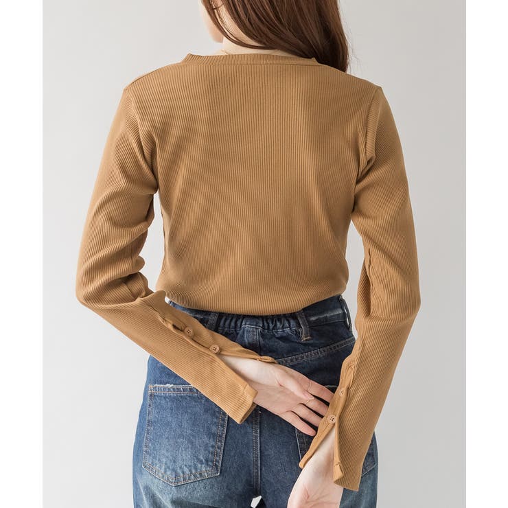 袖スリットプルオーバー | atONE | 詳細画像11 