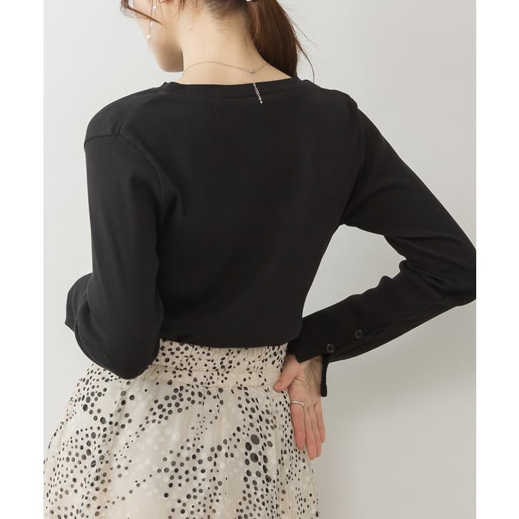 袖スリットプルオーバー | atONE | 詳細画像7 