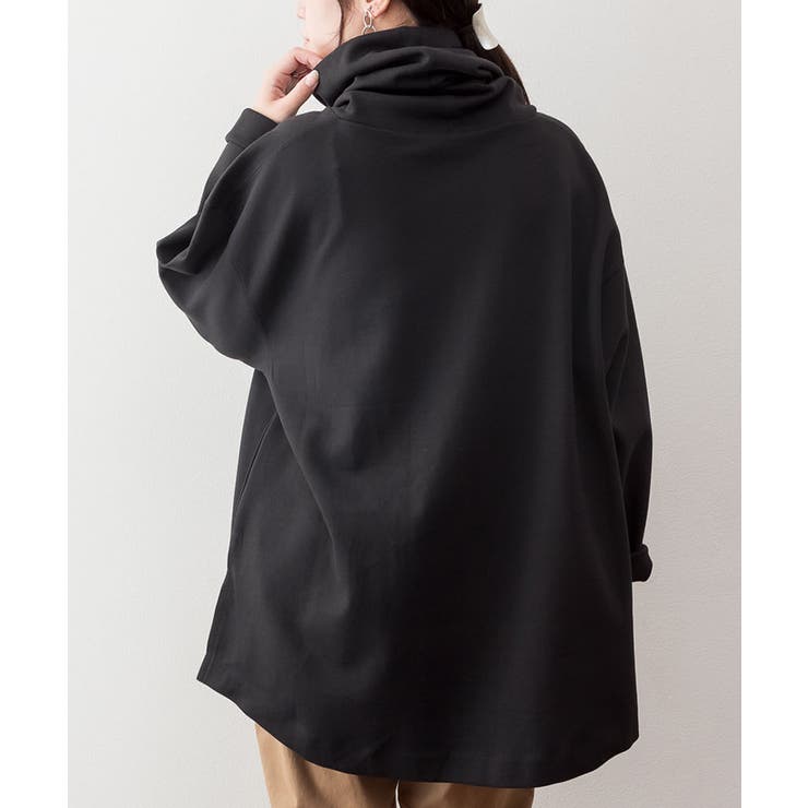 ワイドハイネックスムースプルオーバー | atONE | 詳細画像8 