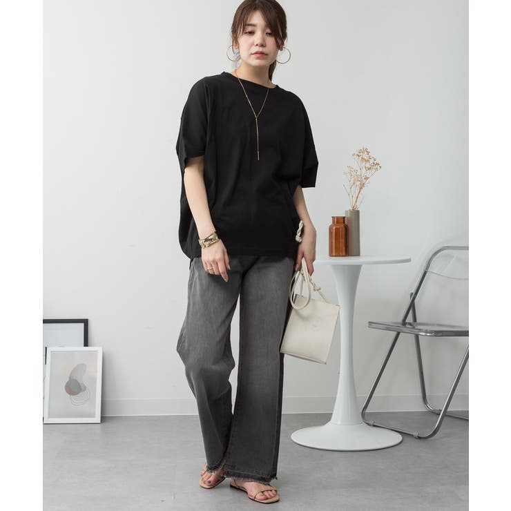 コクーンシルエットプルオーバー | atONE | 詳細画像52 