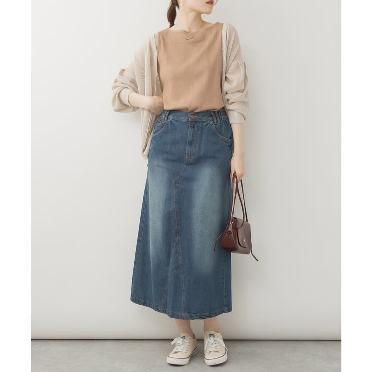 ボートネックランダムリブタンクトップ | atONE | 詳細画像27 