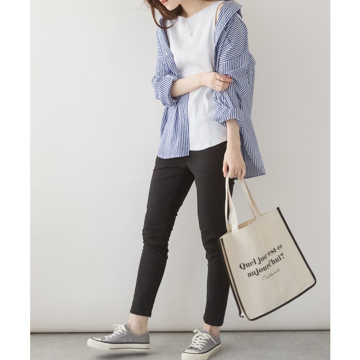 ボートネックランダムリブタンクトップ | atONE | 詳細画像31 