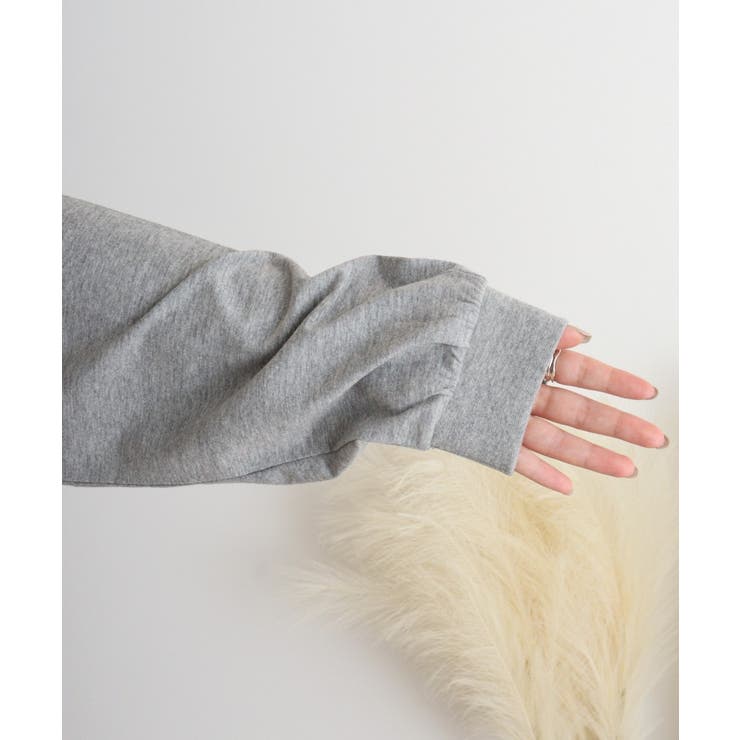 ゆったりロングスリーブカットソー | atONE | 詳細画像30 