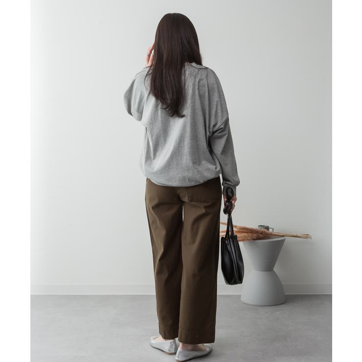 ゆったりロングスリーブカットソー | atONE | 詳細画像63 