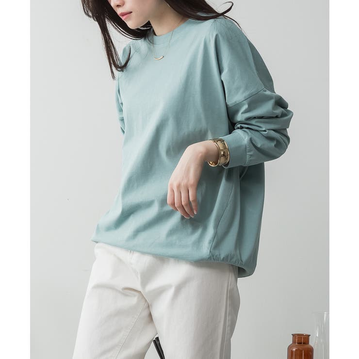 ゆったりロングスリーブカットソー | atONE | 詳細画像66 