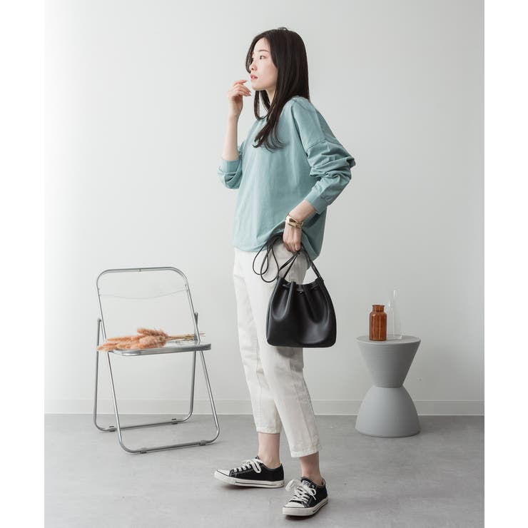 ゆったりロングスリーブカットソー | atONE | 詳細画像75 