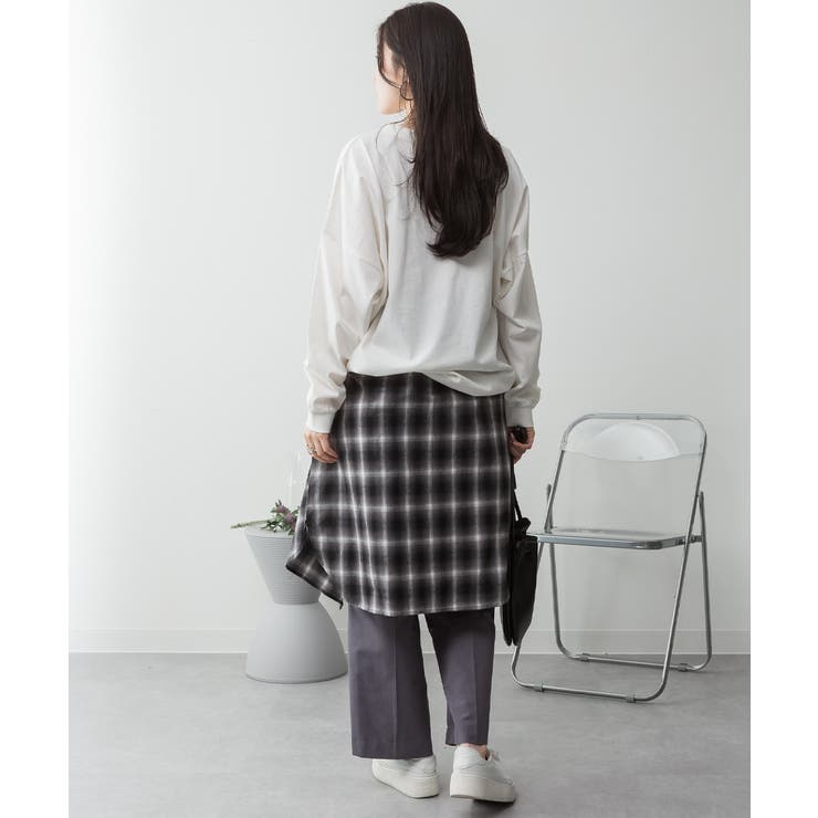 ゆったりロングスリーブカットソー | atONE | 詳細画像83 