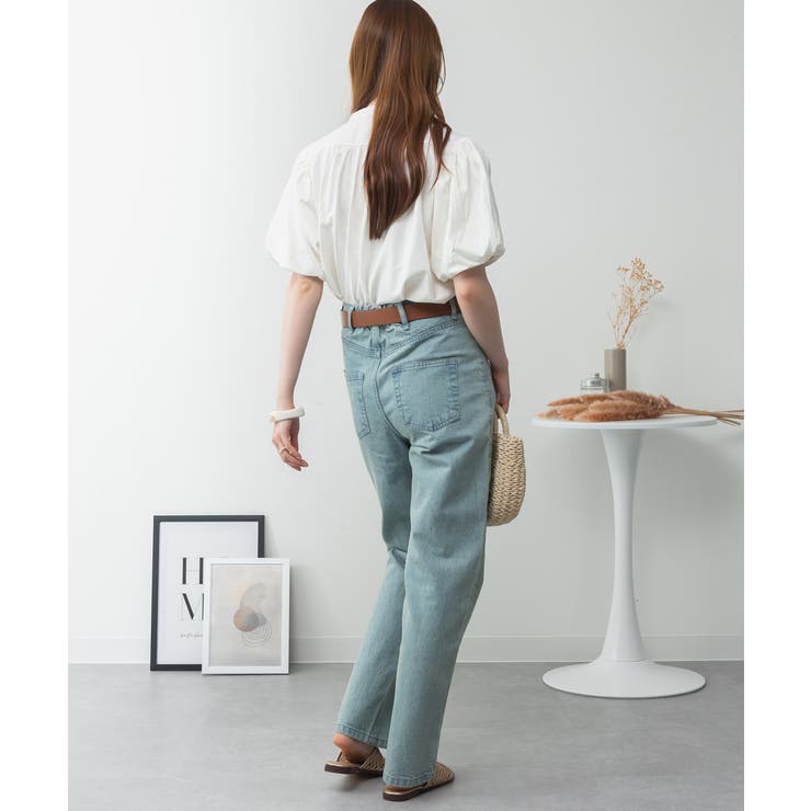 ブラウス風パフスリーブカットソー | atONE | 詳細画像10 