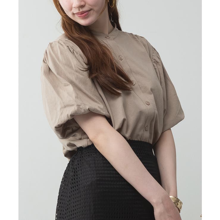 ブラウス風パフスリーブカットソー | atONE | 詳細画像22 