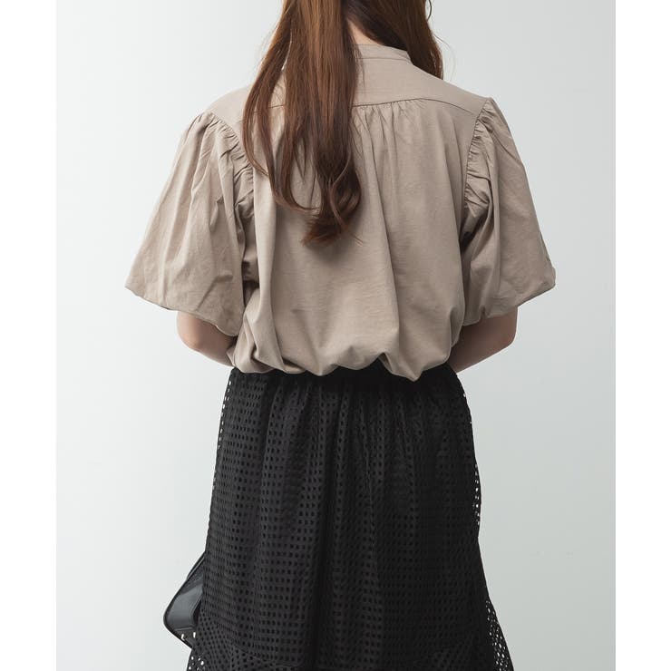 ブラウス風パフスリーブカットソー | atONE | 詳細画像25 