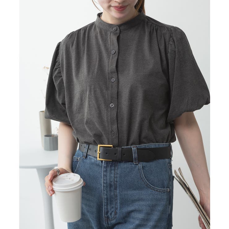 ブラウス風パフスリーブカットソー | atONE | 詳細画像33 