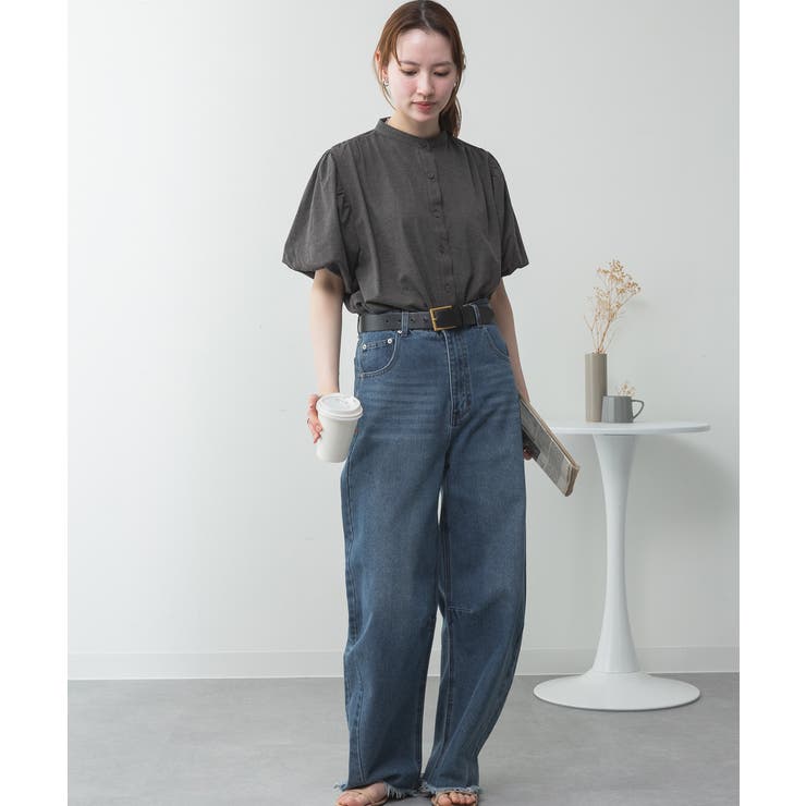 ブラウス風パフスリーブカットソー | atONE | 詳細画像36 