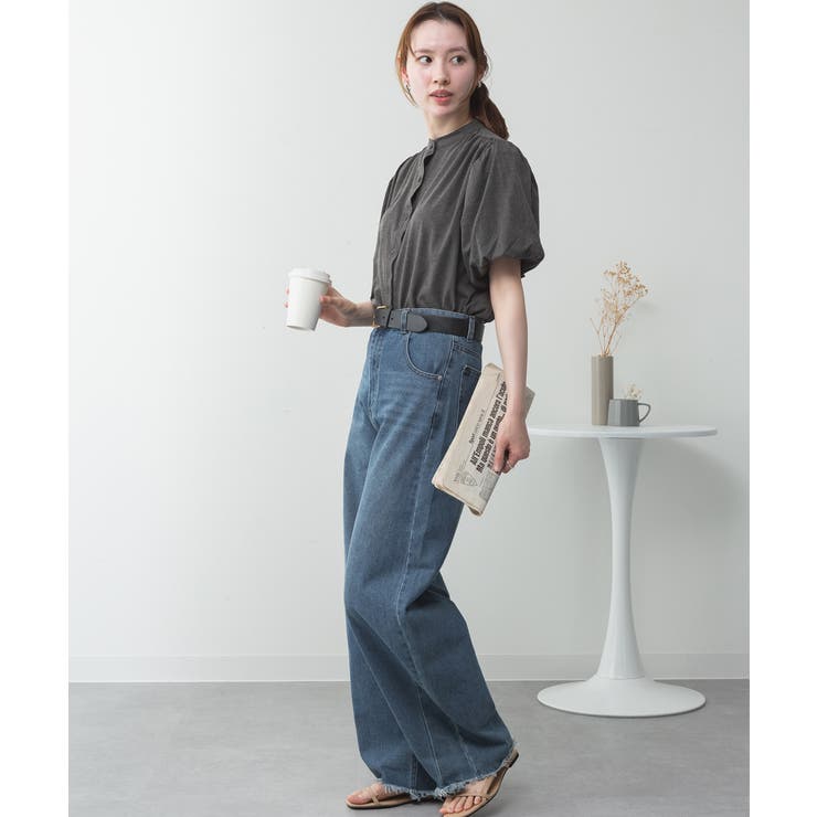 ブラウス風パフスリーブカットソー | atONE | 詳細画像38 