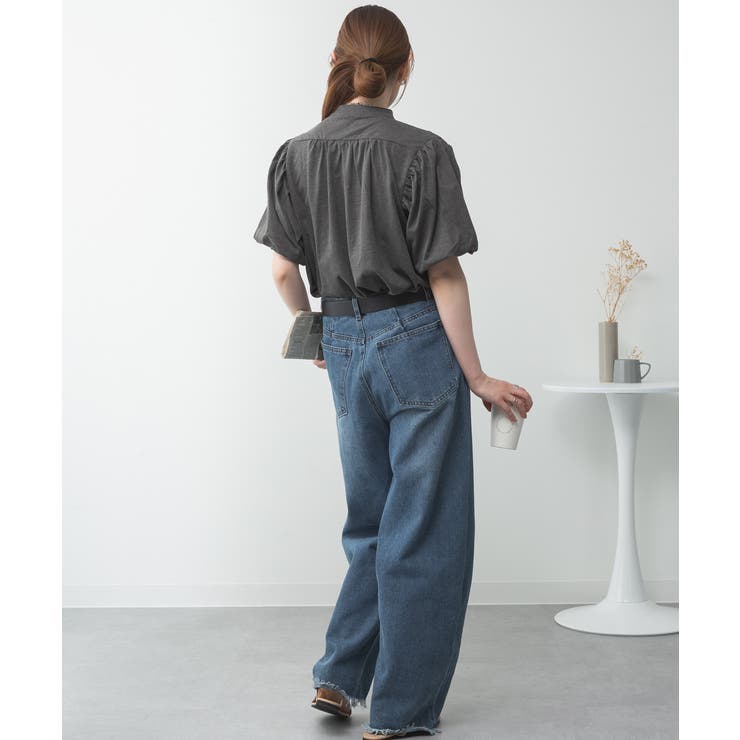 ブラウス風パフスリーブカットソー | atONE | 詳細画像40 