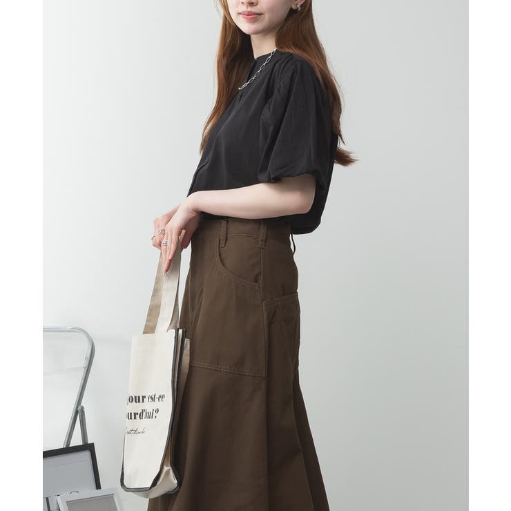 ブラウス風パフスリーブカットソー | atONE | 詳細画像44 