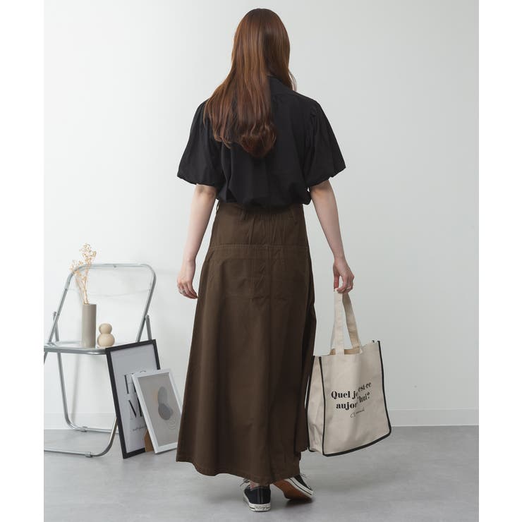 ブラウス風パフスリーブカットソー | atONE | 詳細画像51 