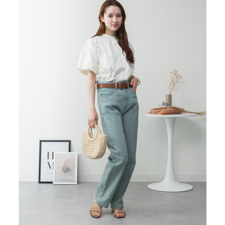 ブラウス風パフスリーブカットソー | atONE | 詳細画像6 