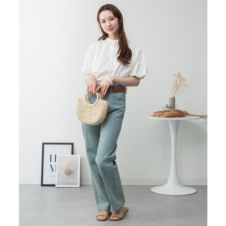 ブラウス風パフスリーブカットソー | atONE | 詳細画像7 